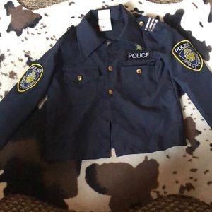 Police officer dress up shirt